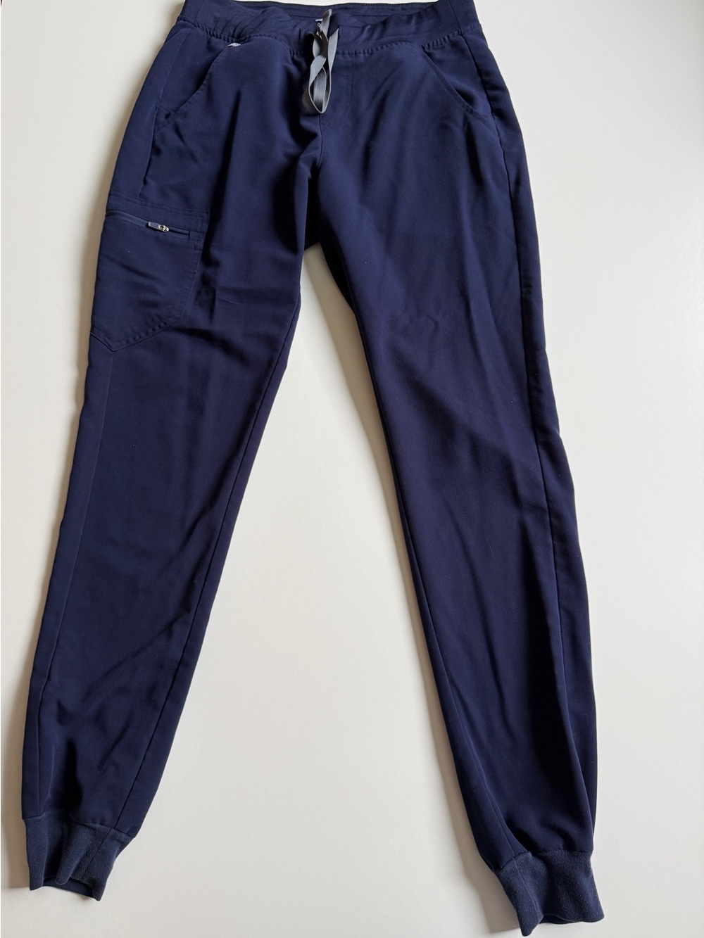 Figs Women’s Navy Blue Zamora Jogger Scrub Pants- Small/Tall